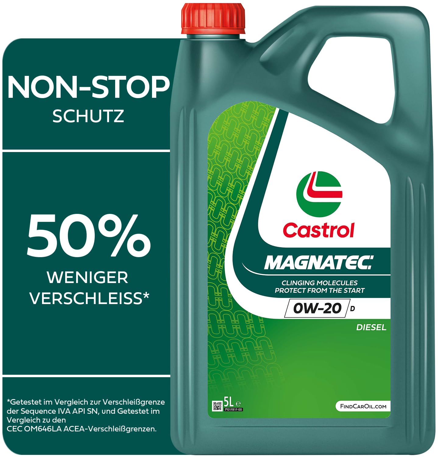 Castrol MAGNATEC 0W-20 D Motoröl, 5L