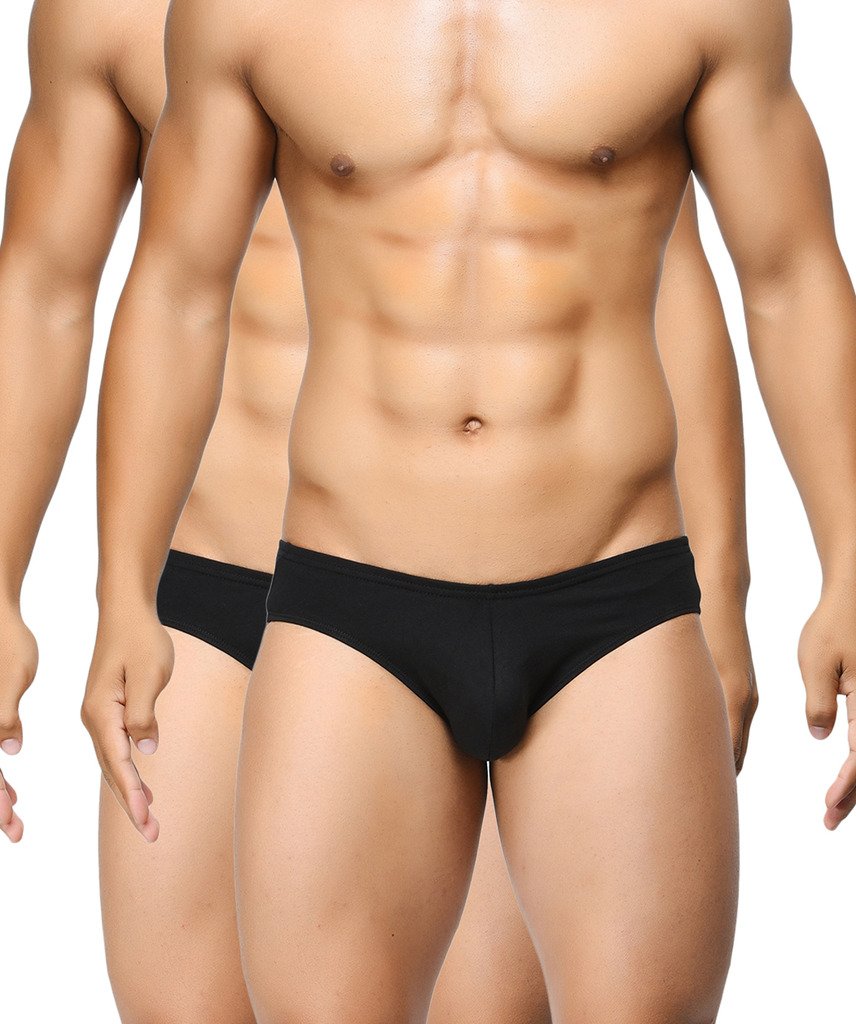 BASIICSMen's Cotton Briefs (Pack of 2)