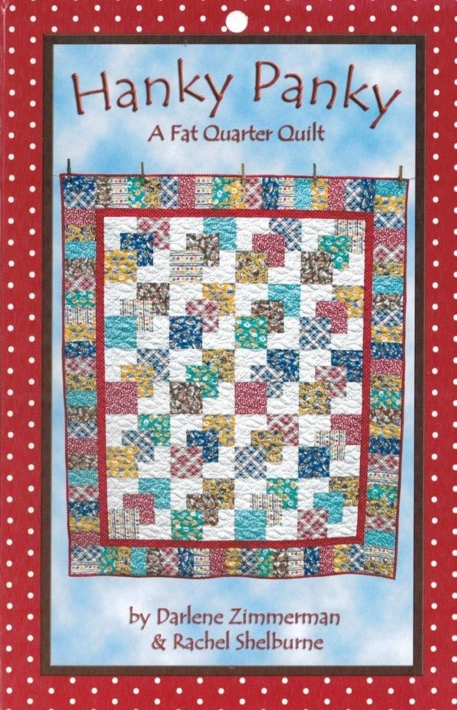 Grehge Hanky Panky Quilt Pattern - Fat Quarter Friendly, Pieced from Yardage - Baby to Queen Sizes