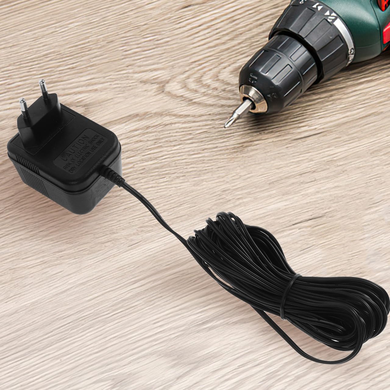 VILLCASE Transformador De Timbre 24V Adaptador De Corriente Para Timbre Con Video Cable Largo Fuente Estable Compatible Con Timbres De Puerta Uso Doméstico Diseño Europeo