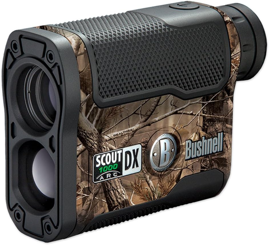 Bushnell Scout DX 1000 ARC Laser Rangefinder in camouflage finish