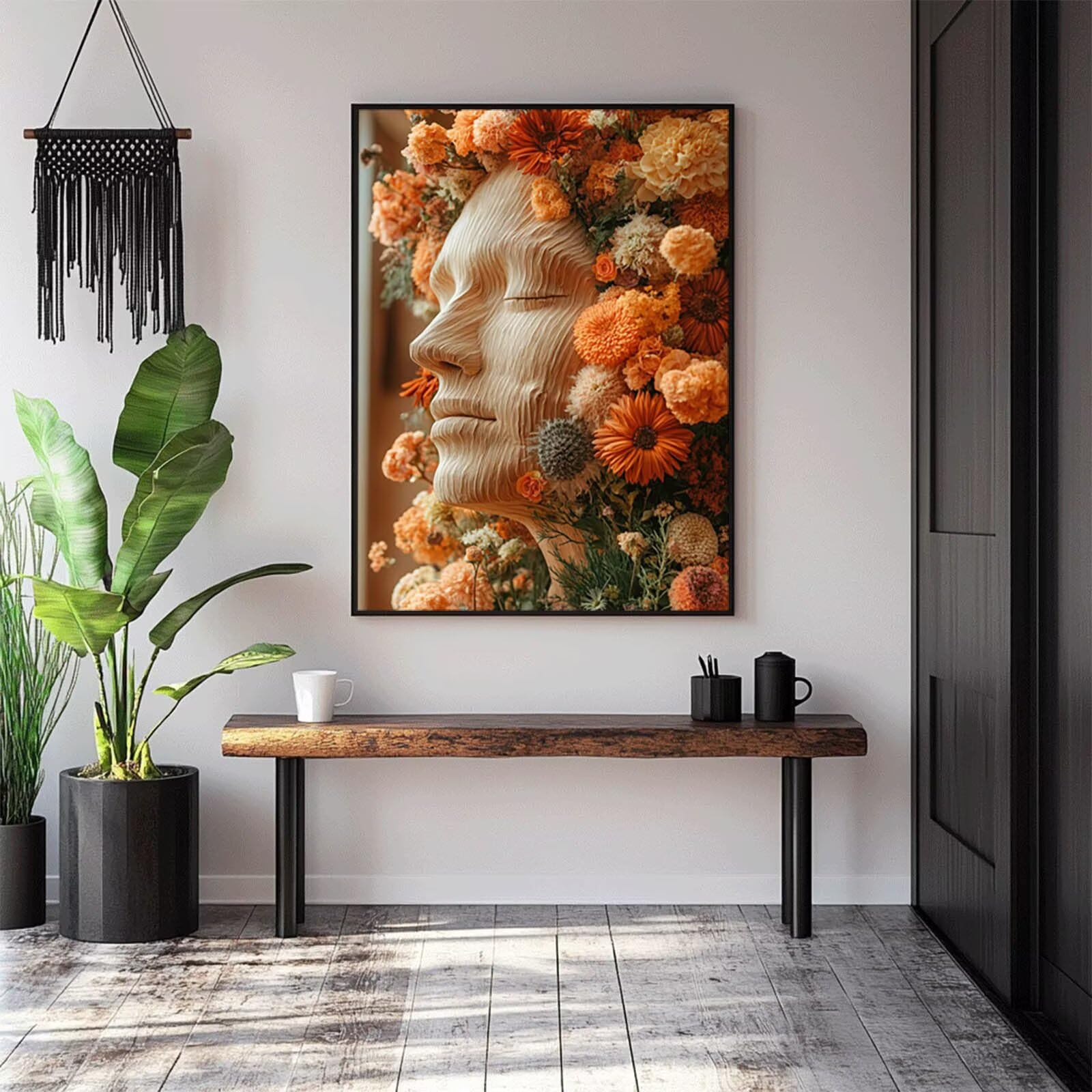 5D DIY diamentowy obraz abstrakcyjny zestaw do malowania diamentami dla dorosłych i dzieci pełny kwiat diamentowy obraz krzyż Embroidery łatwy dla początkujących, sztuka kryształowa dekoracja ścienna