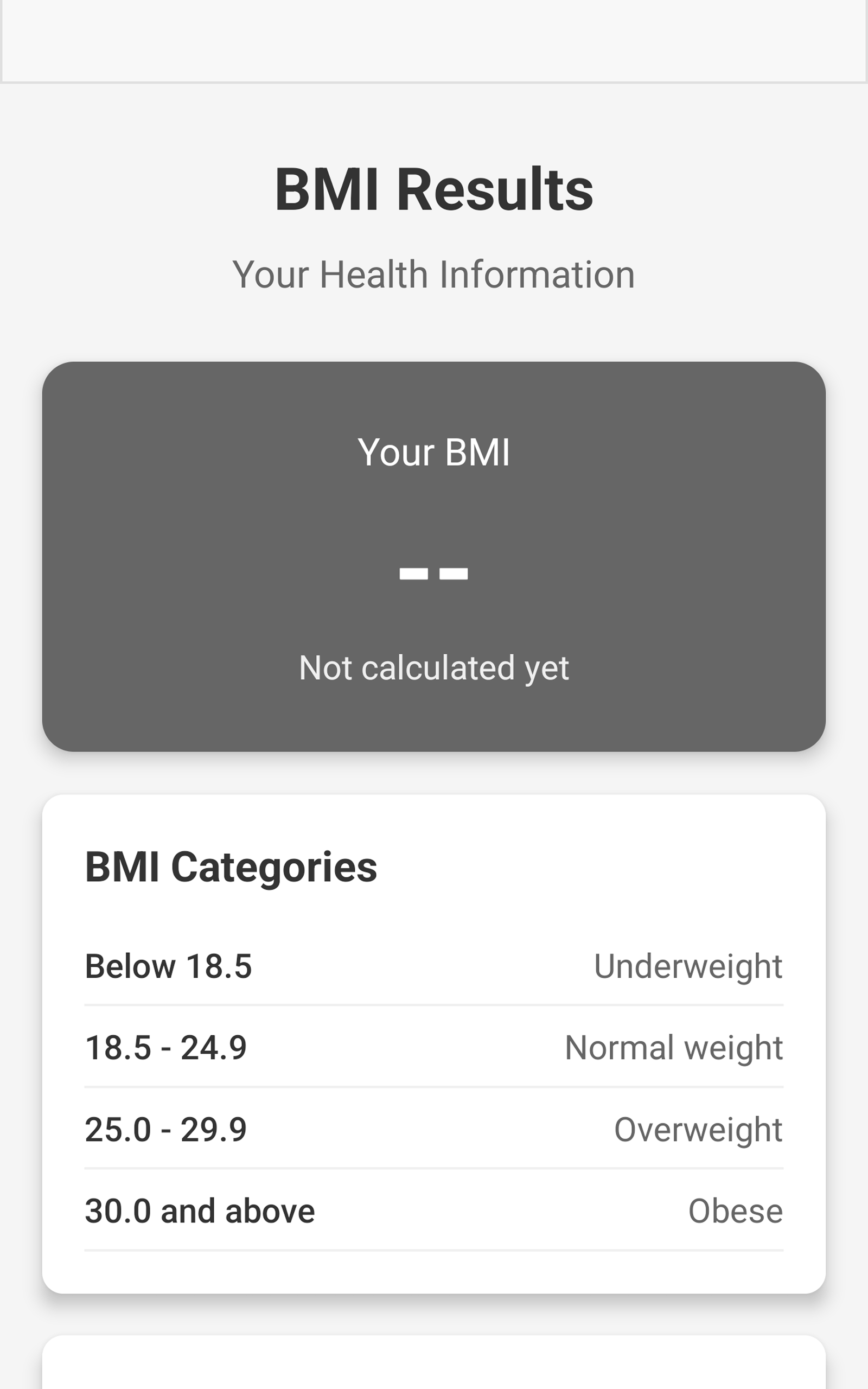BMI Calculator - App on Amazon Appstore