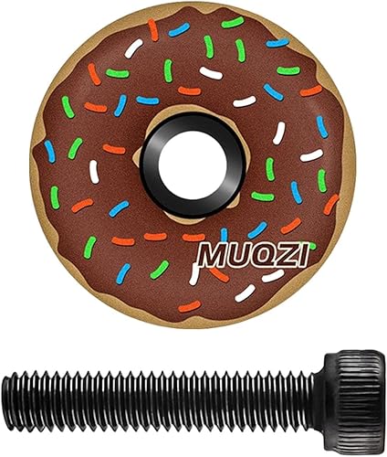 Tapa superior para auriculares de bicicleta y perno frontal Horquilla tapa superior Componentes resistentes Cubierta de pieza de metal elegante tapa