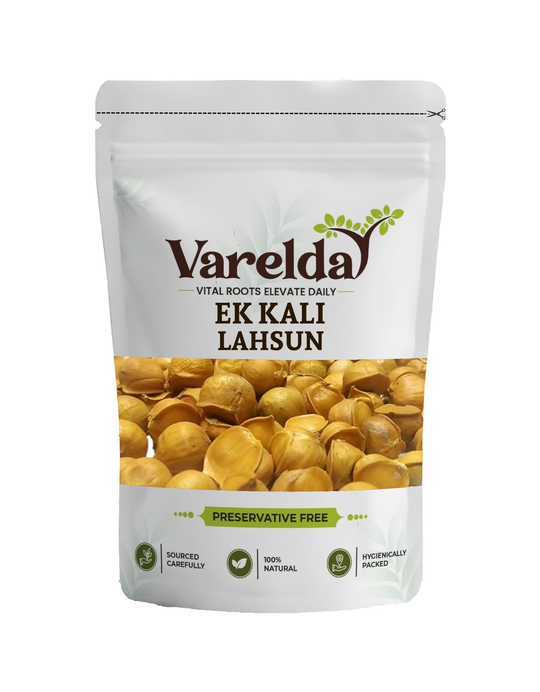 Ek Kali Lehsun - Kashmiri Lehsun - Allium sativum (5 Grams)-image-48