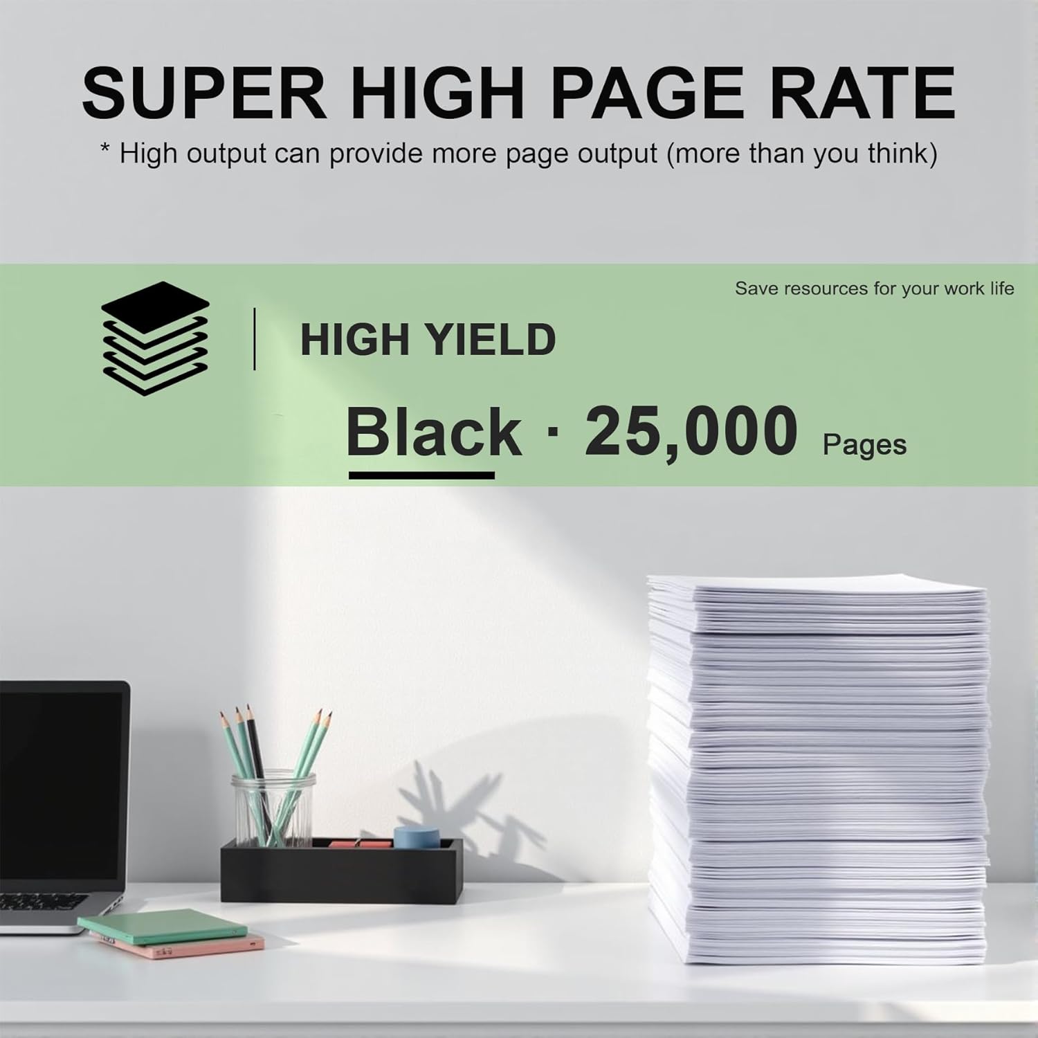 2 Pack WT-860 Waste Toner Box : WT860 Container Replacement for Kyocera WT 860 Bottle 1902LC0UN0 for TASKalfa 3500 3500i 4500 4500i 5500 5500i 3501 3501i 4501 4501i 5501 Printer , Each 25,000 Pages