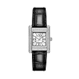 Two-Hand Rectangular Women's Watch; Dress Watch for Women