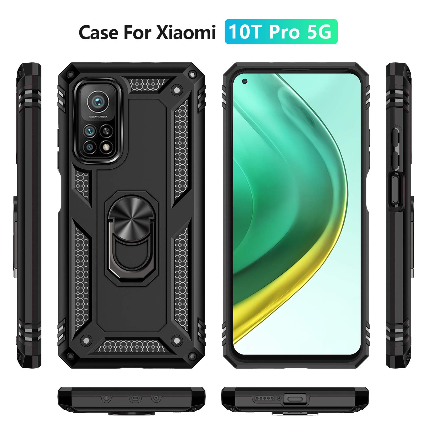Xiaomi Mi 10T Pro ケース付き Amazon.com: for Xiaomi 10T 5G Mi 10t Pro 5G Case with Screen