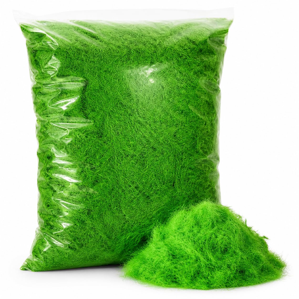 Artificial Green Moss Powder 100g | Faux Grass for DIY Fairy Garden, Miniature Landscape, Terrarium & Craft Decoration | Artificial Moss for Indoor Potted Plants Decor-image-18