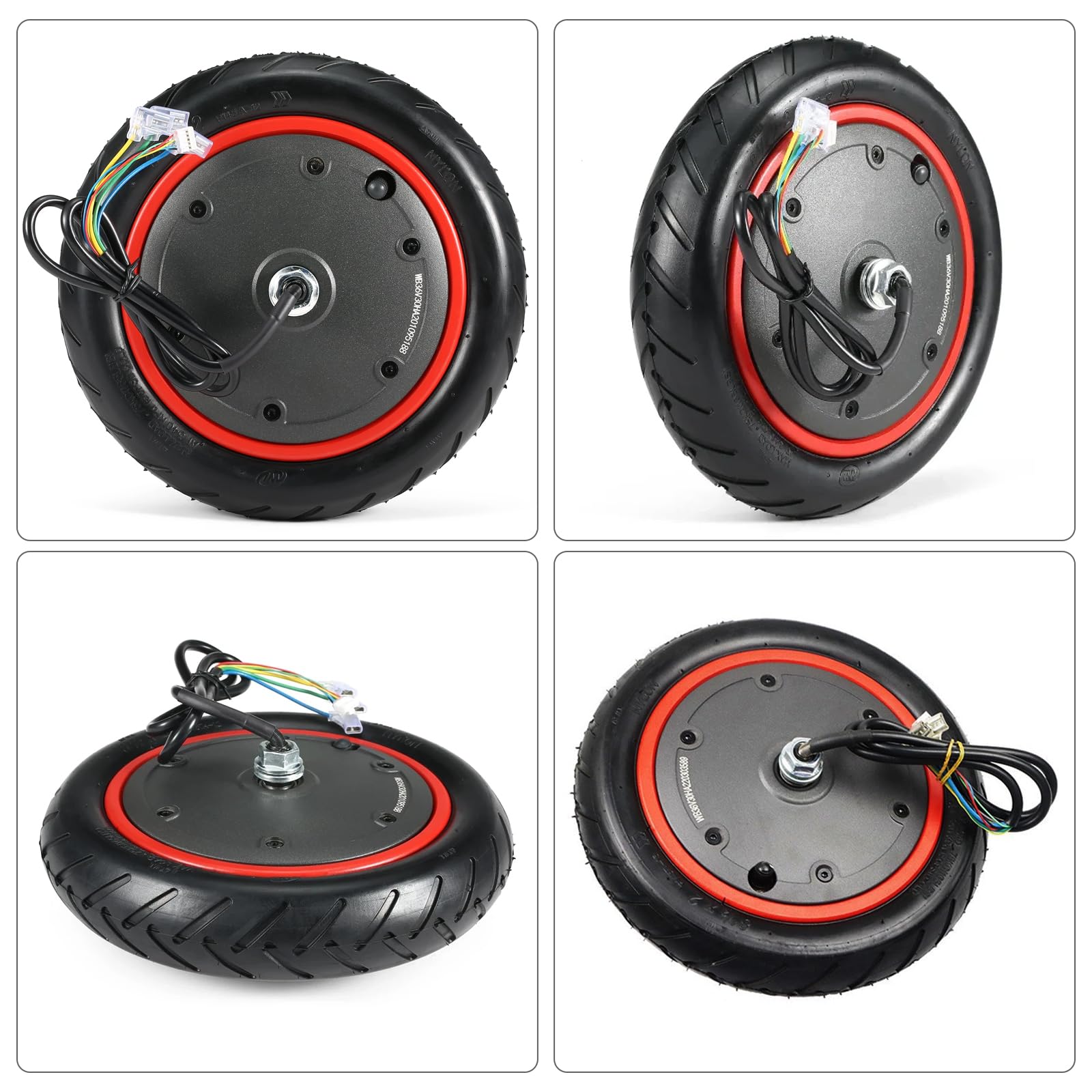 Motor de 350 W, repuesto para M365 Pro, motor de scooter con neumáticos de goma maciza, 36 V, 350 W, motor de accionamiento pro/pro2, motor de accionamiento para Xi ao .mi 1S M365 Pro, Pro 2,Mi3