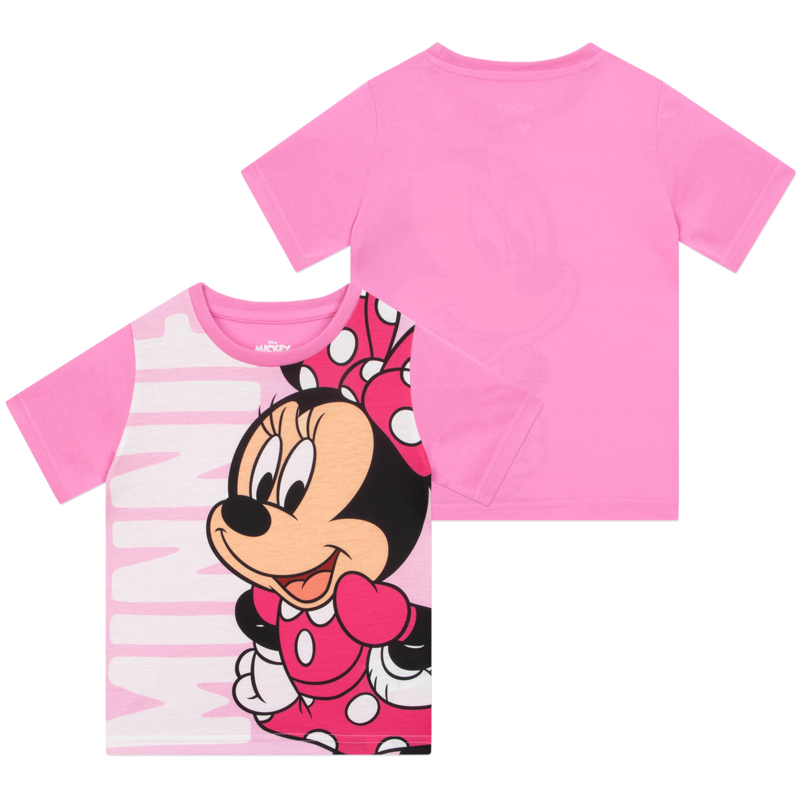 Disney Minnie Mouse Piżama, Dziewczęca Piżama Z Długim Rękawem, Czerwony Zimowy