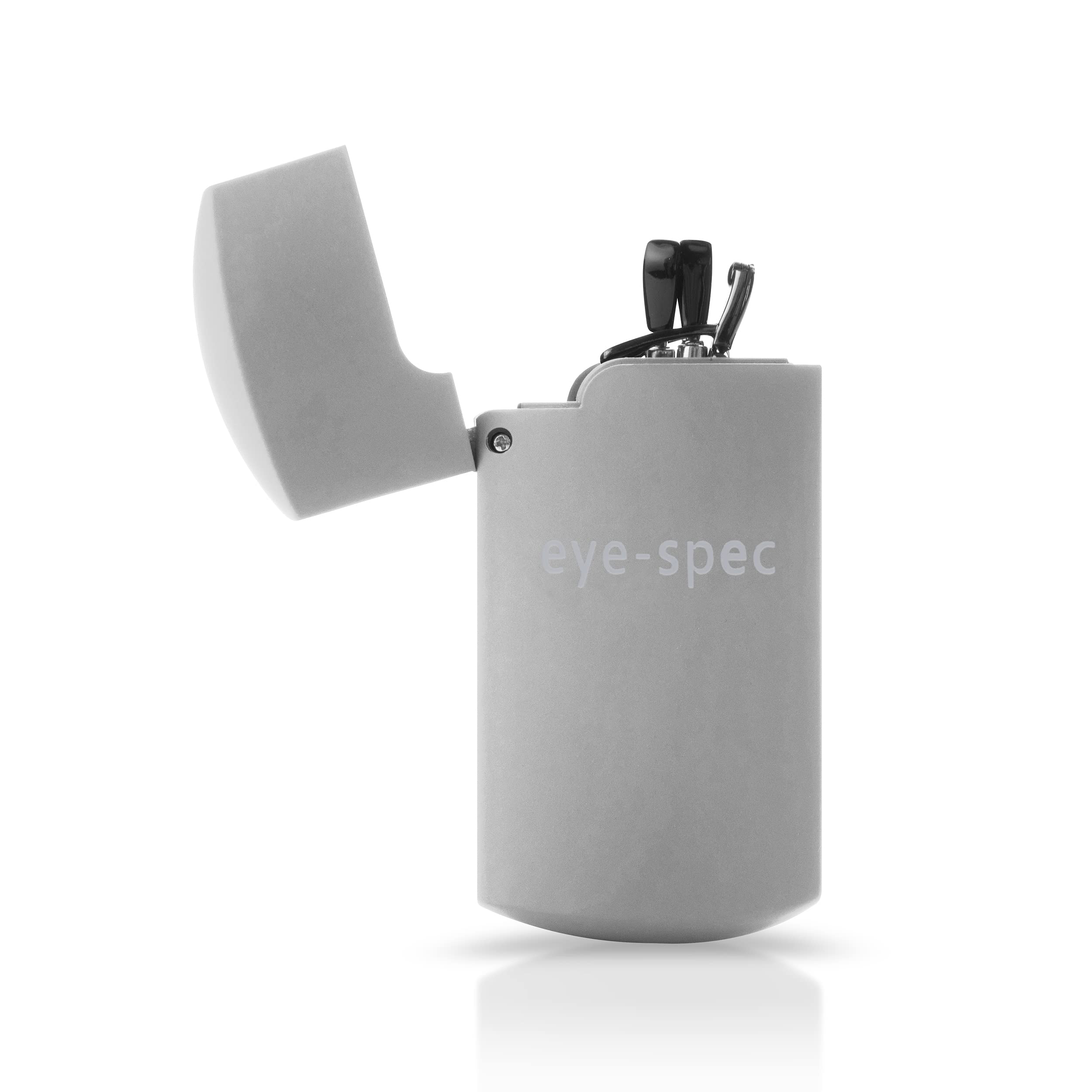 Image secondaire de Lunettes de lecture pliantes eye-pocket | Design élégant sans contour avec boîtier de protection gris compact - Disponibles dans