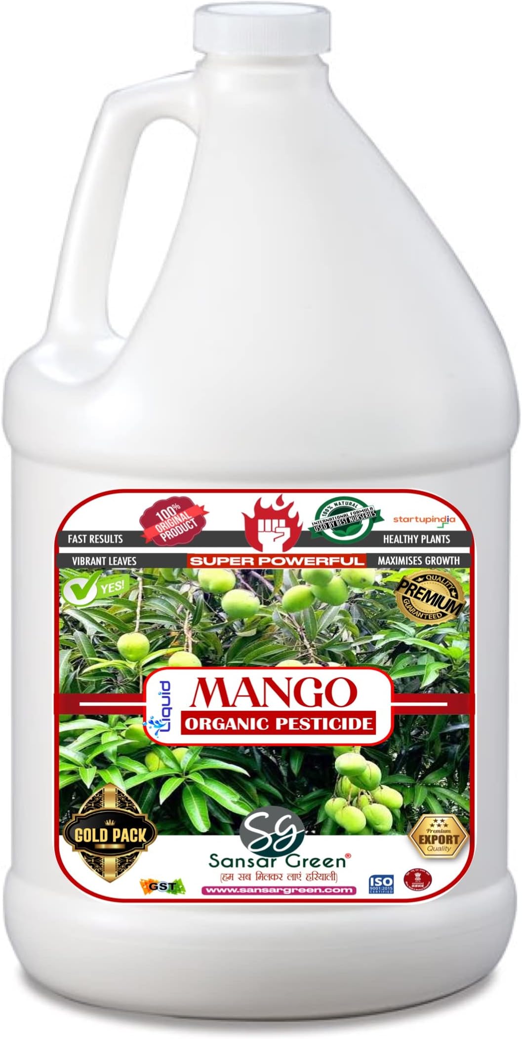 Sansar Green® Mango Organic Pesticide for Removing Pest for Mango Plant. (500 ml)