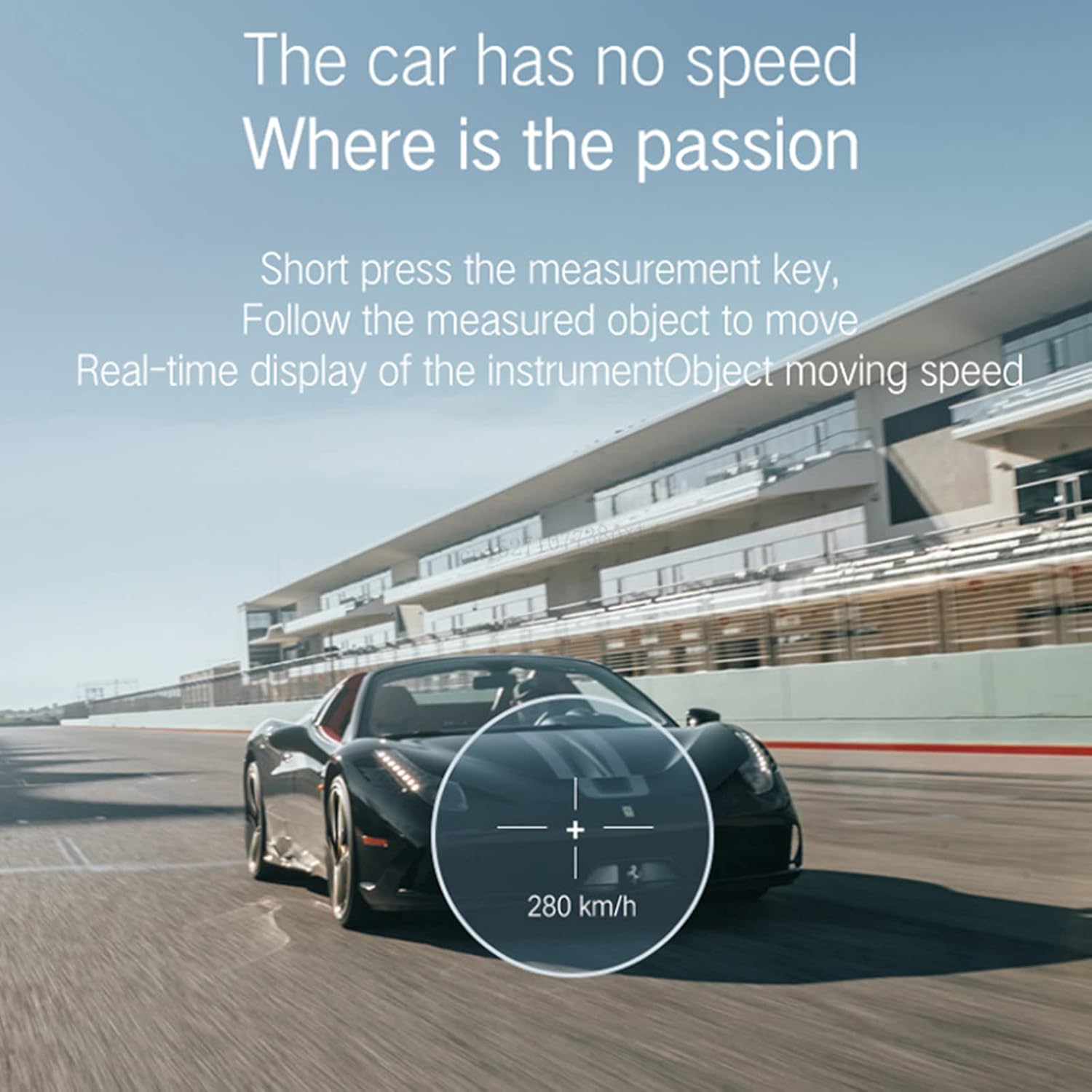 Telescope Laser Range Finder Digital Distance Meter Hunting Monocular Golf Rangefinder Roulette Tape Measure 1200M ()