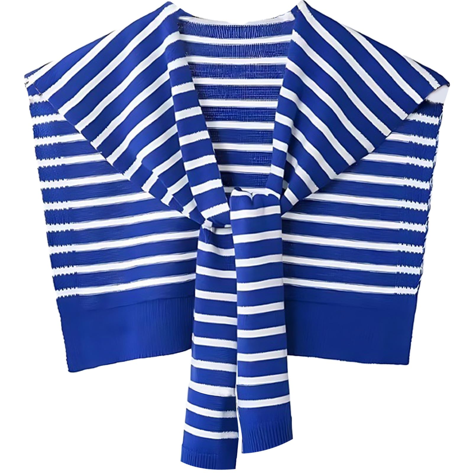 WaJuemy Sweater Shawl Wraps for Women Sweater Knitted Knotted Shawls Travel Casual Scarf Cape Shoulder Tops Fashion Wrap