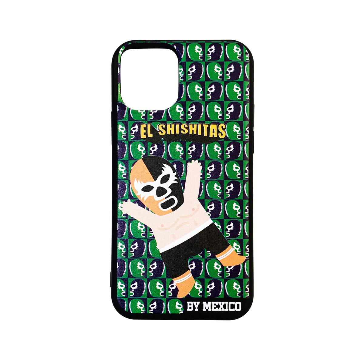By Mexico Green Lucha Libre Silicone Case for iPhone 11 Pro - Cell Phone Cover