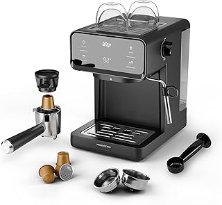 Wap cafeteira espresso digital aroma prime wcm20 filtro em inox e