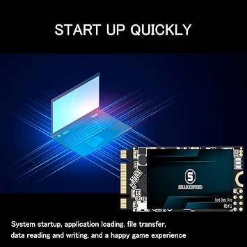 SSD 128GB M.2 2242 Internal Solid State Drive 42mm NGFF SATA III B+M Key