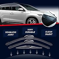 Vista 69 de 28"+20" Limpiaparabrisas frontales para Toyota Sienna 2020 2019 2018 2017 2016 2015 2014 2013 2012 2011 2010 (Juego de 2) Adaptador de gancho J/U