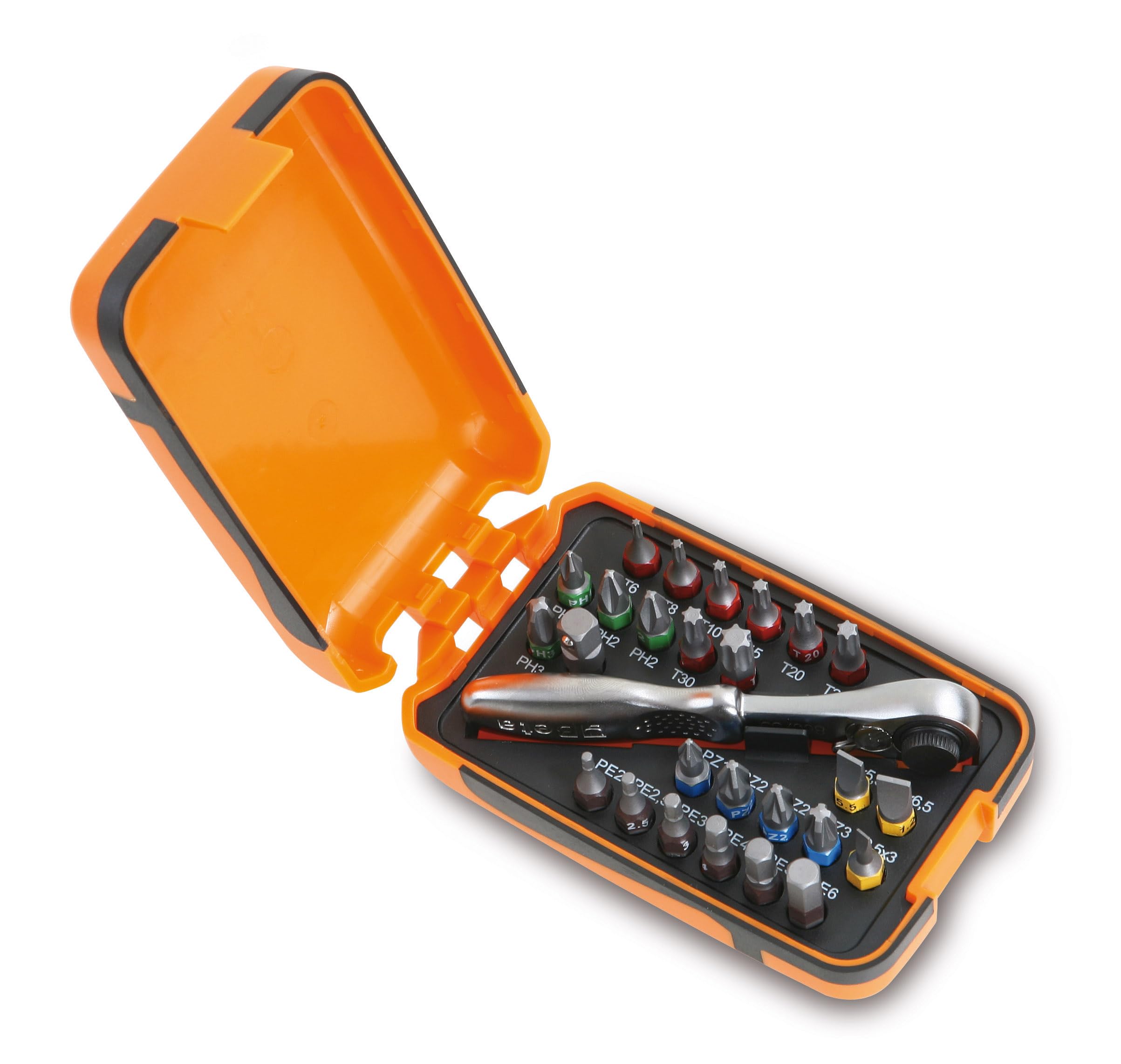 Beta Tools 860/C27 25 Piece Screwdriver Set With Reversible Ratchet