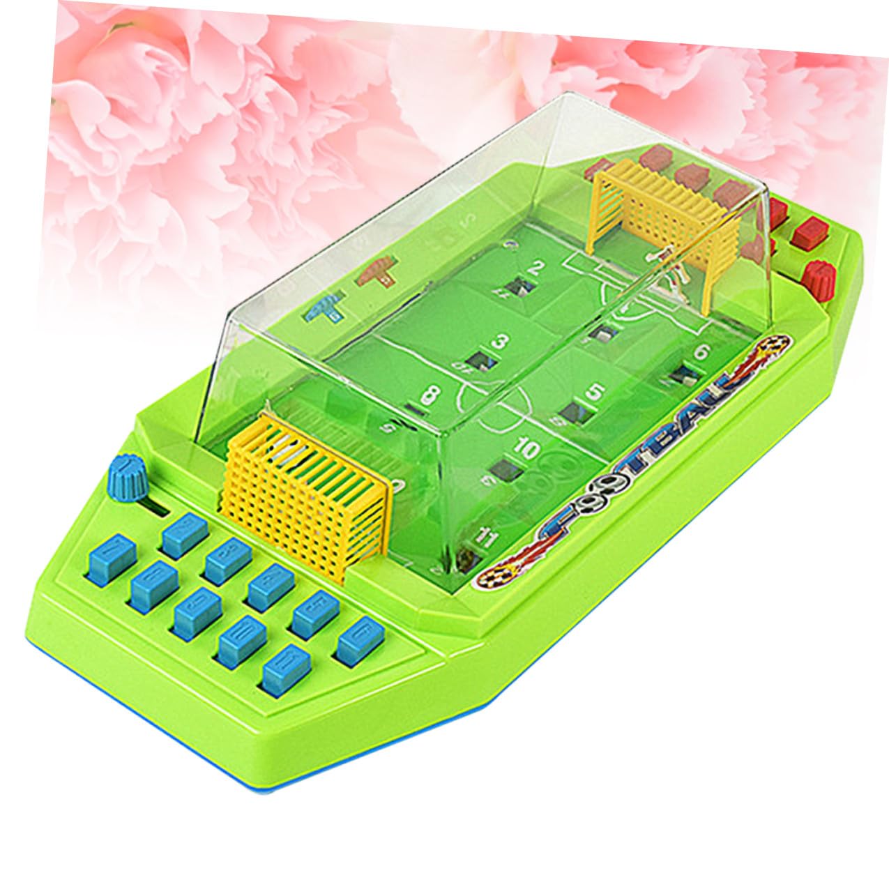 Mini Giocattolo da Calcio Balilla da Tavolo per Ragazzo Ragazza, Gioco Interattivo in Plastica Durevole, Dimensioni Compatte per Feste e Compleanni, Gioco Educativo
