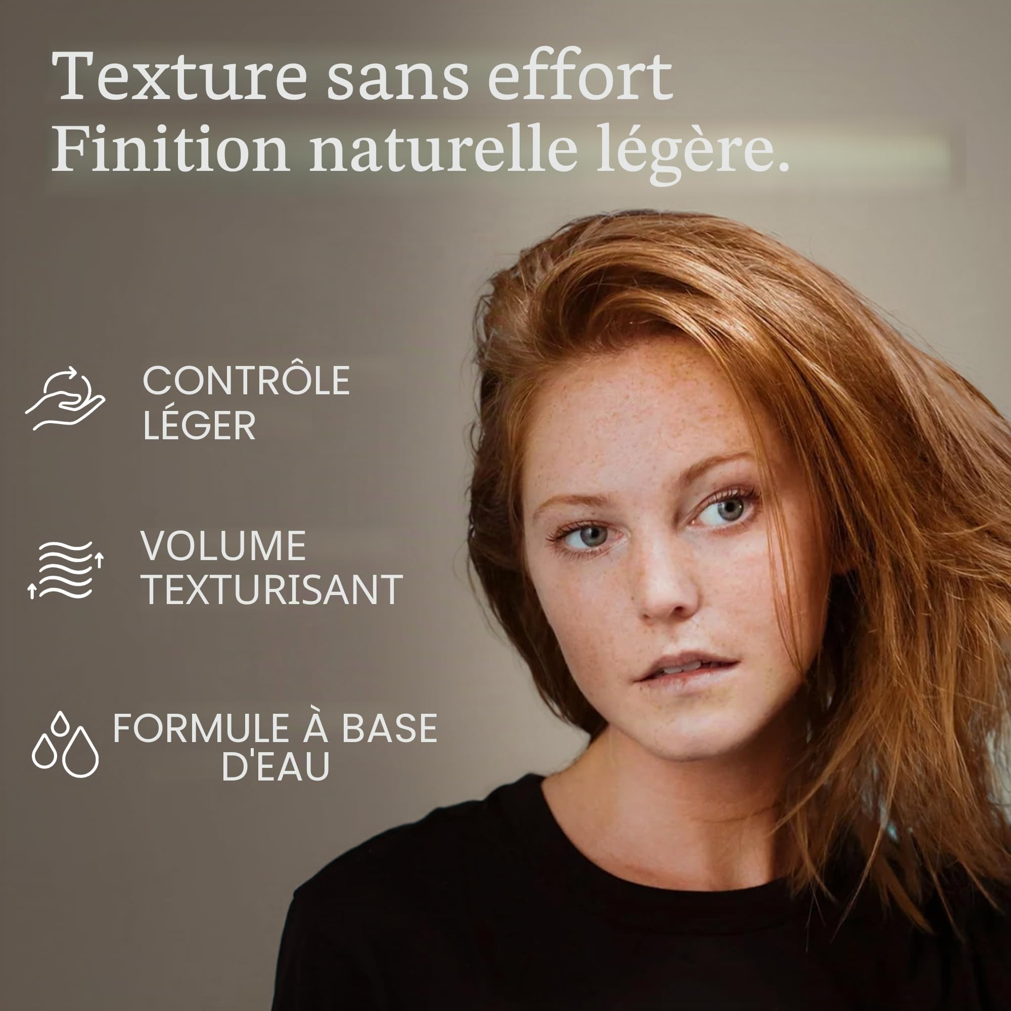 Firsthand Supply Pâte texturisante – Ingrédients de soins capillaires propres et non toxiques – Pour des coiffures texturées, désordonnées et décontractées – 88 ml