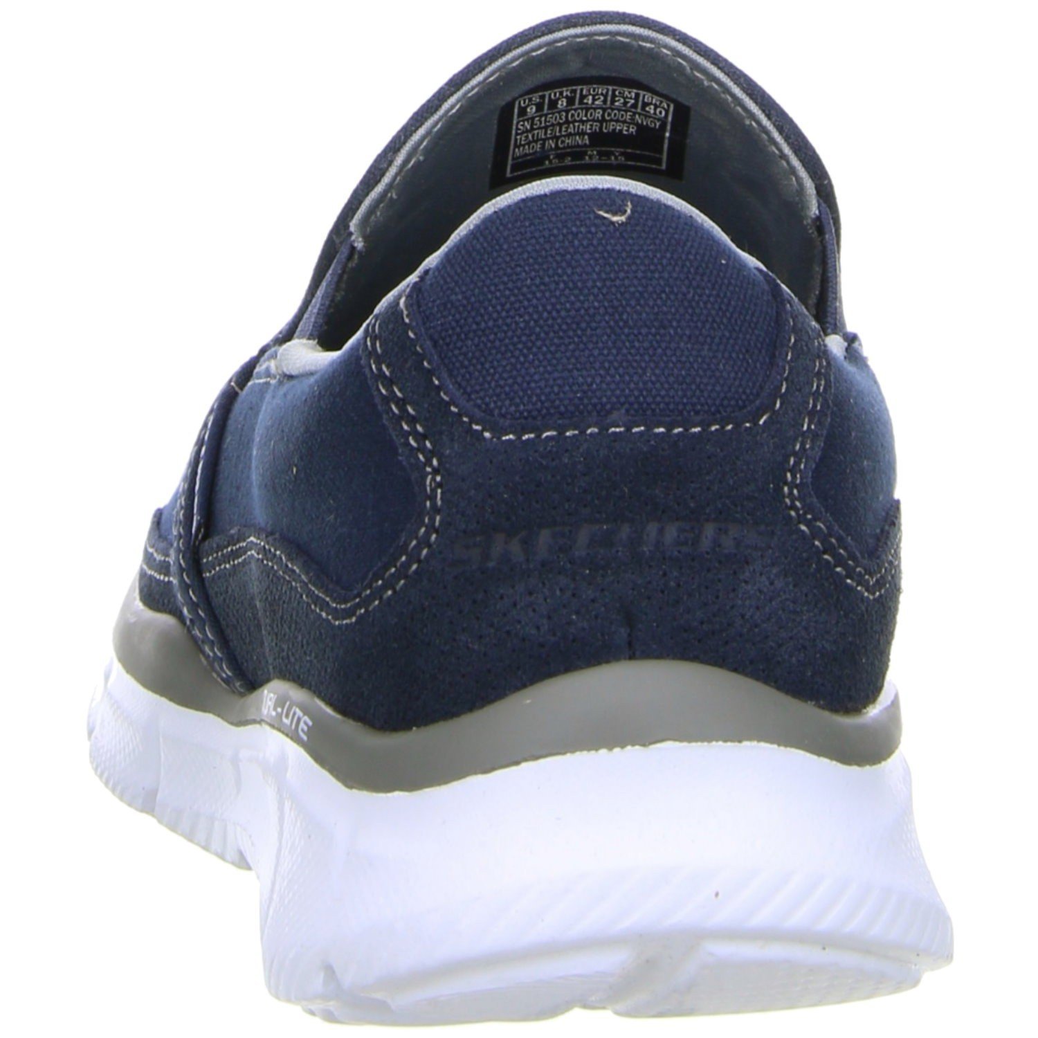 Skechers Mens Equalizer Mind Game Slip On Navy Size 10.5 M Amazon.com | Skechers mens Equalizer - Popular Demand  main image 4