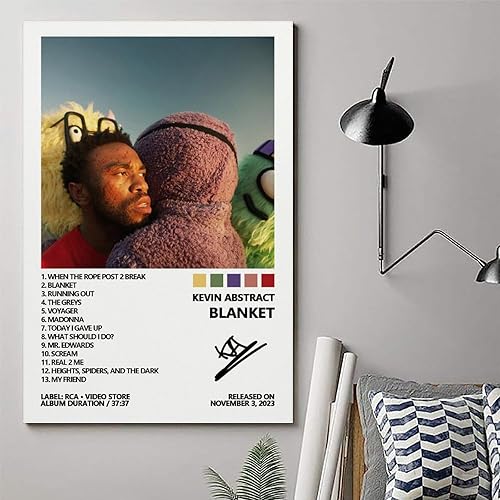 Vista 45 de MOZEU Póster de The Kid Laroi The First Time Music Album Cover Posters para habitación, lienzo estético, arte de pared, decoración de dormitorio, 16