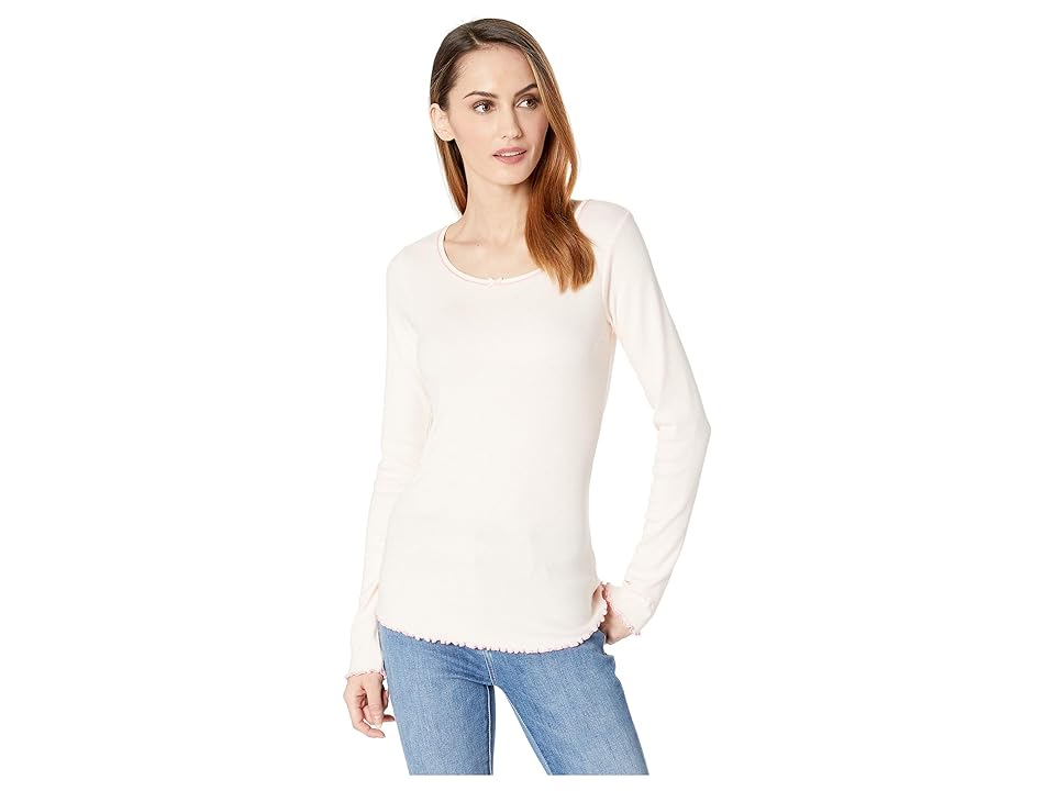 

Hatley Baby Rib Lounge Top (Pink) Women's Clothing