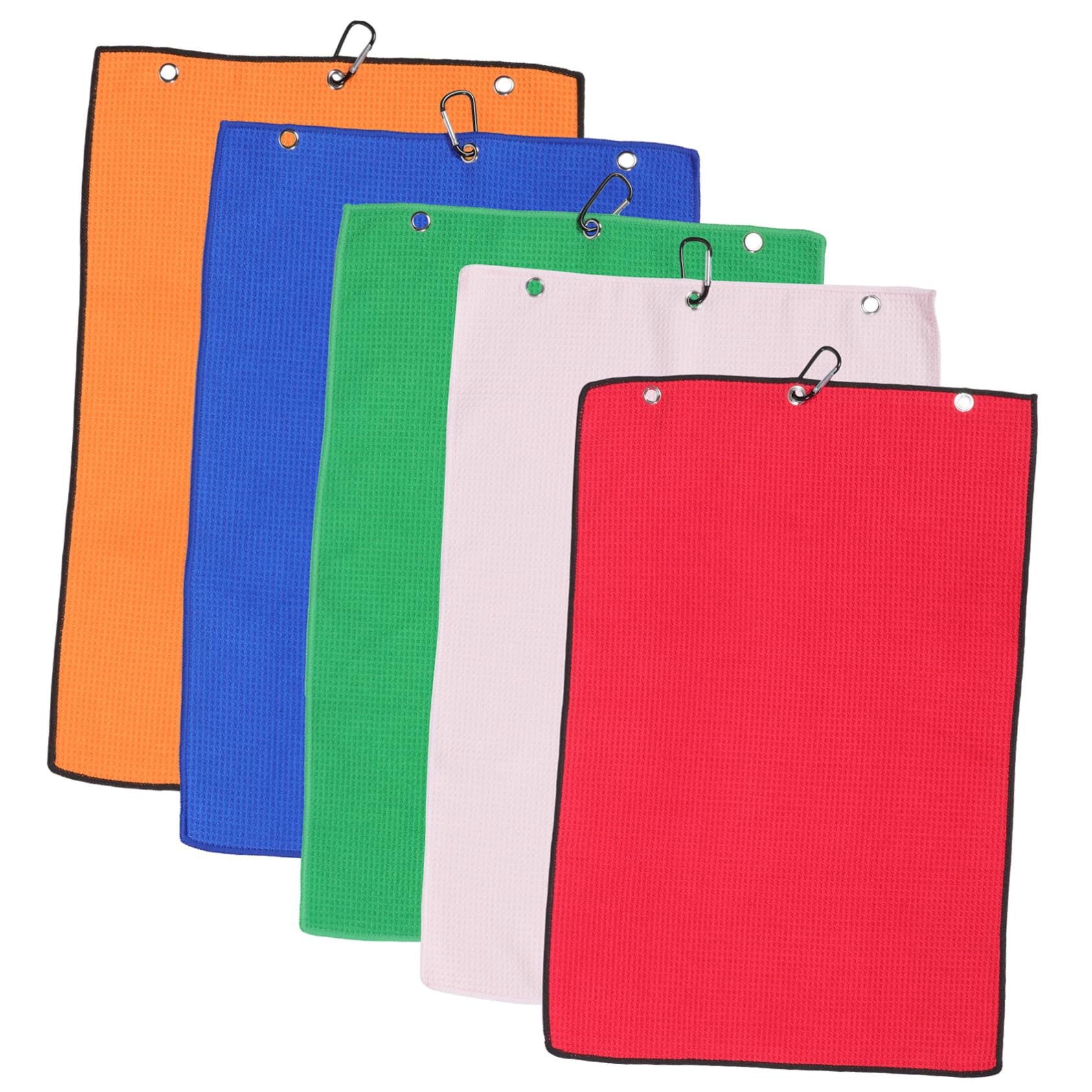 Serviettes de golf Mipcase (lot de 5 chiffons compacts et lavables)