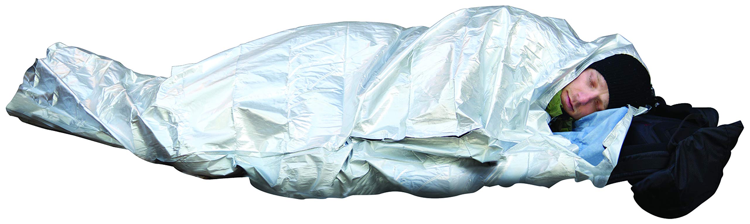 SOL® Thermal Bivvy pomarańczowy trwały wodoodporny wiatroszczelny odbija 80% ciepła ciała pierwsza pomoc koc wielokrotnego użytku piesze polowanie wędrówki z plecakiem spacery na zewnątrz awaryjne