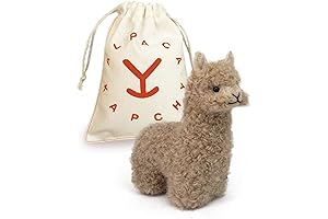 Felted Alpaca Ornament Made with Real Alpaca Fur: Handcrafted Peruvian Souvenir