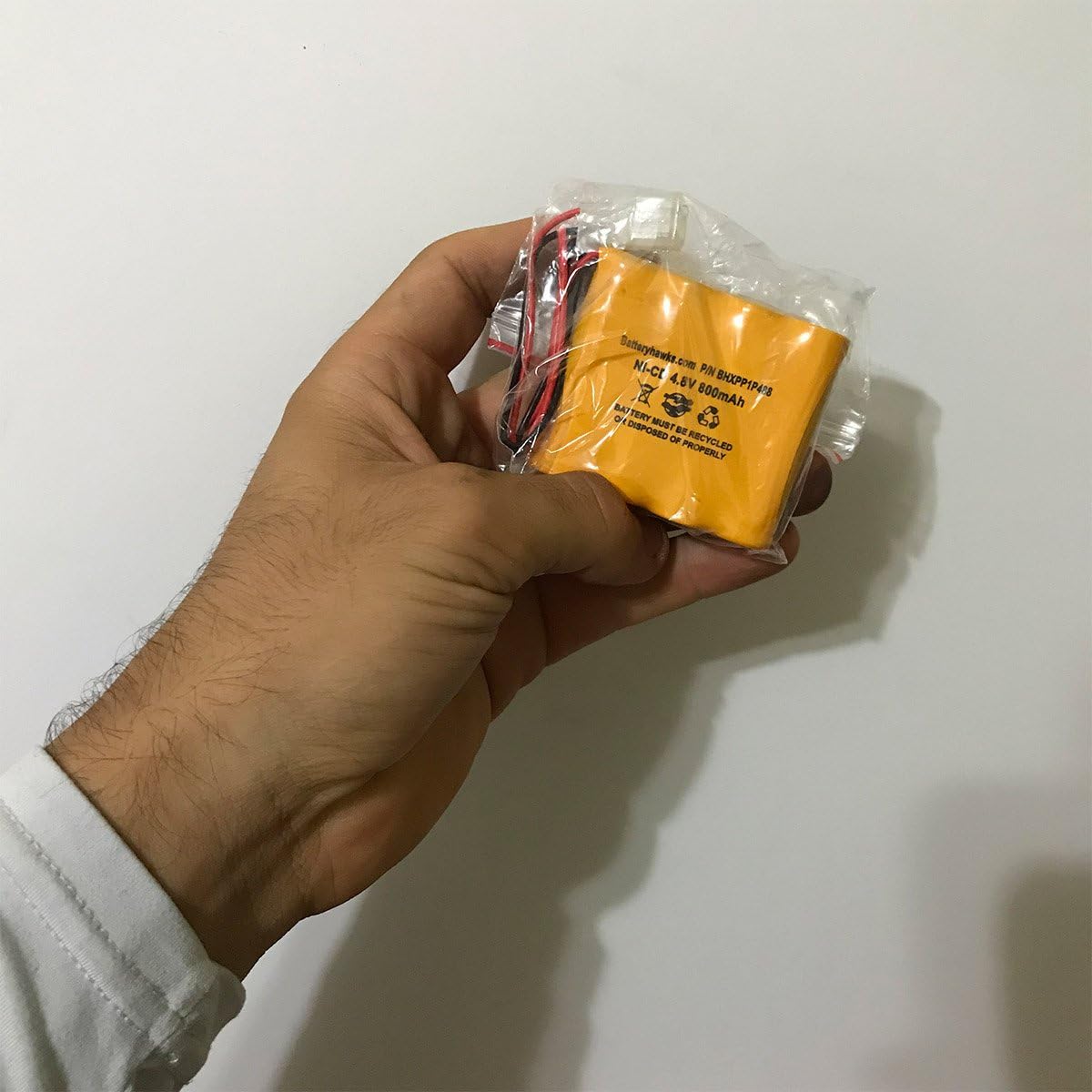 (5 Pack) 4.8v 800mah NICD Exit Sign Emergency Light Battery Pack Replacement ELB4865N LESB1R 277ELNF Lithonia ELB-4865N Interstate NIC0546 Exell EBE-123