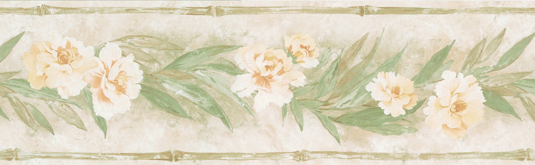 Frise murale Rose Brewster papier peint décoratif floral pour chambre et salon