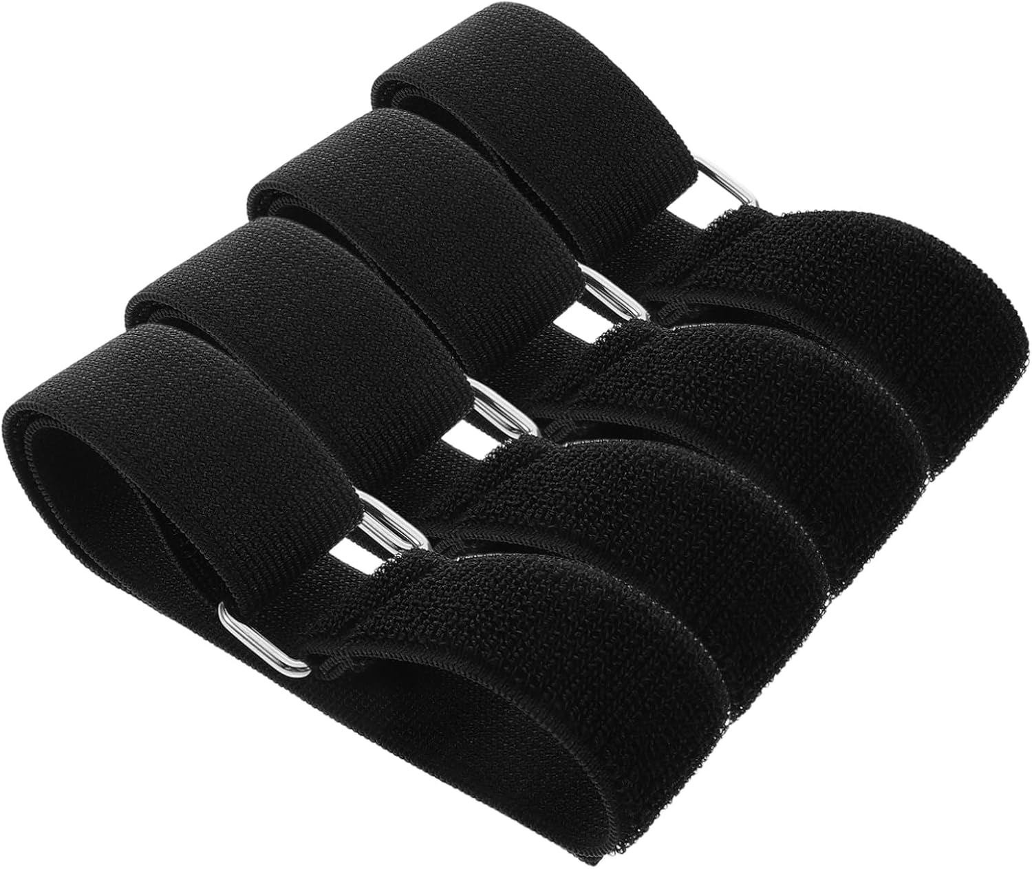 VICASKY 4Pcs Elliptical Leg Exerciser Pedal Straps for Under Desk and Home Gym Workouts Secure Fit for Foot Pedal Exercisers and Senior Fitness Activities