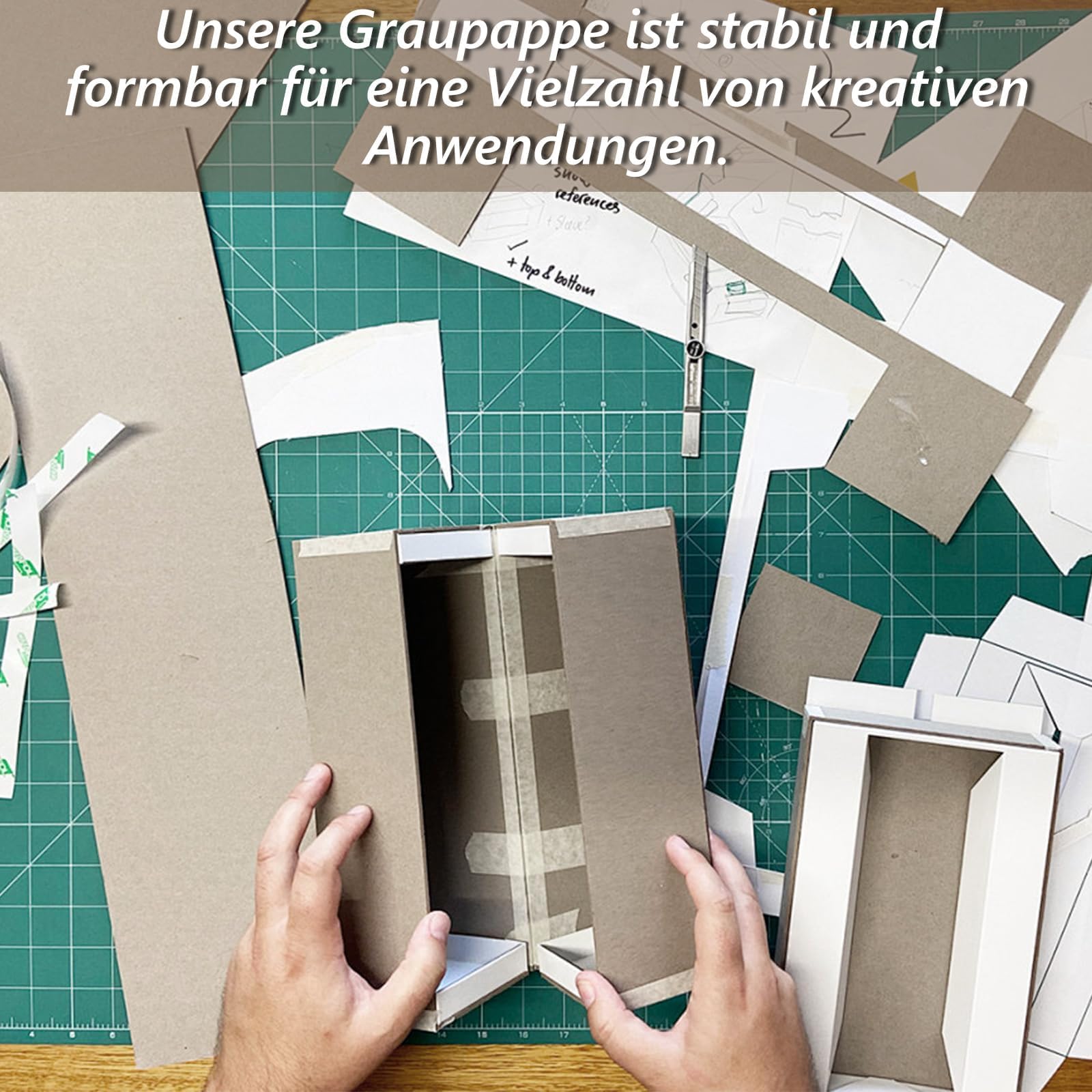Lot de 30 Carton Gris A3 épaisseur 2mm, Plaque Carton Rigide 29.7x42cm pour Encadrement, Papier Cartonné A3 pour Reliure et Loisirs Créatifs