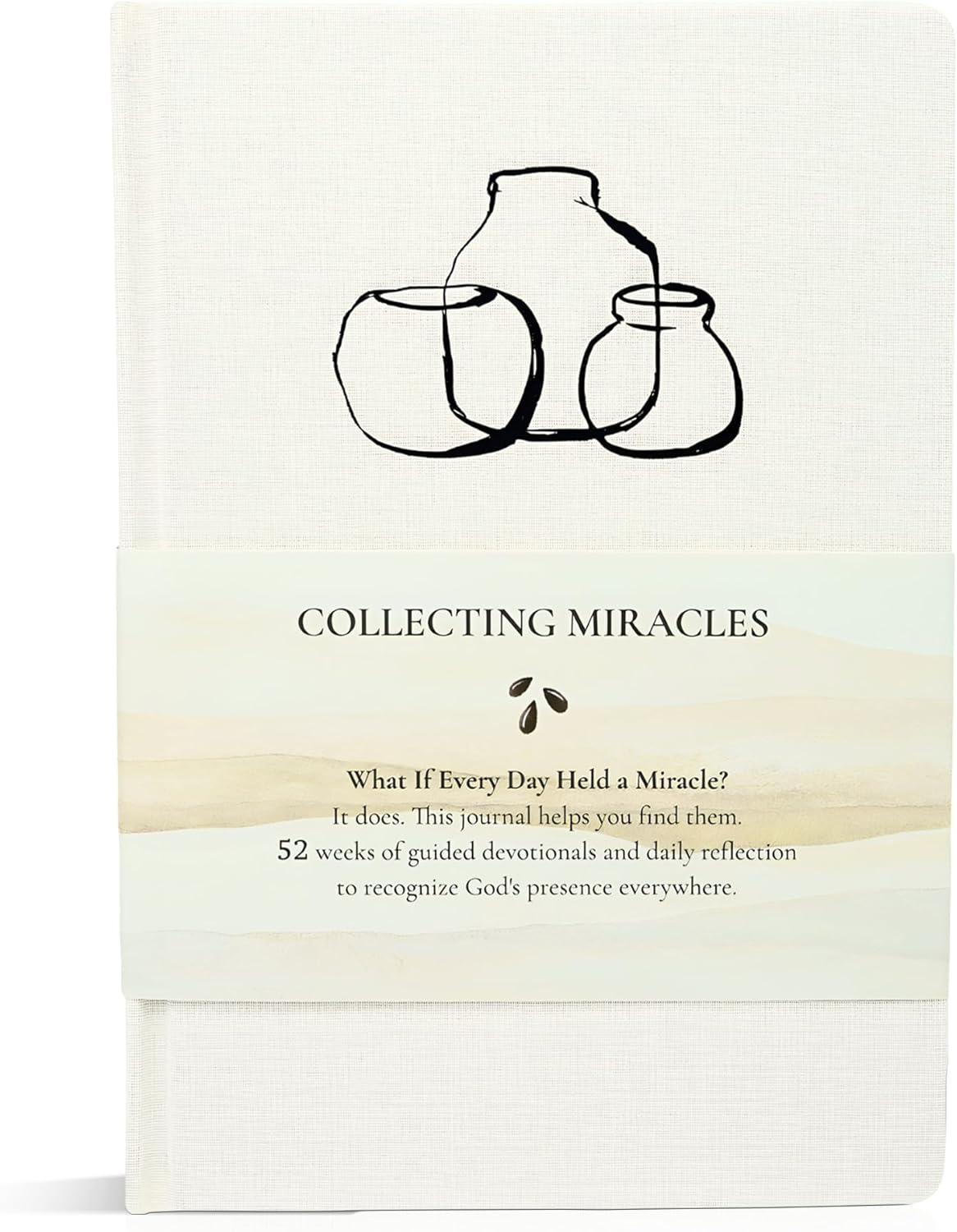 Collecting Miracles: Gratitude Journal for Women | Christian Prayer & Devotional Journal with Guided Reflection for Daily Faith & Spiritual Growth, 52-Week Format