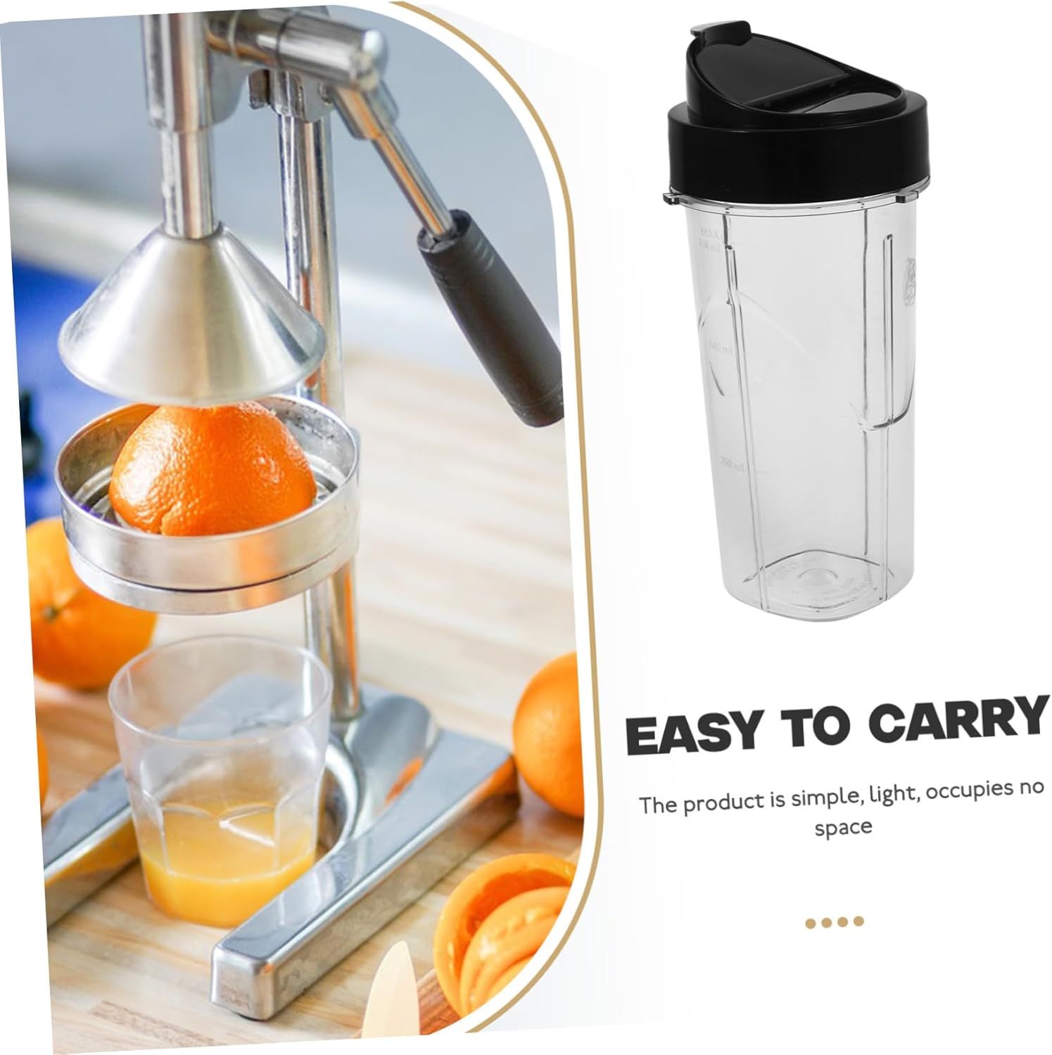 Zerodeko Smoothie Cup Replacement Lid 24oz Blender Lid for Blender Blender Cup Lid Accessory