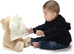 GUND Peek-A-Boo Teddy Bear Plush, Animated Stuffed Animal for Babies and Newborns, 11.5" | Parler ours avec des mouvements, thés de jouets musicaux cause et effet, comprend couverture; favorise l'auto-apaisant et le jeu tactile