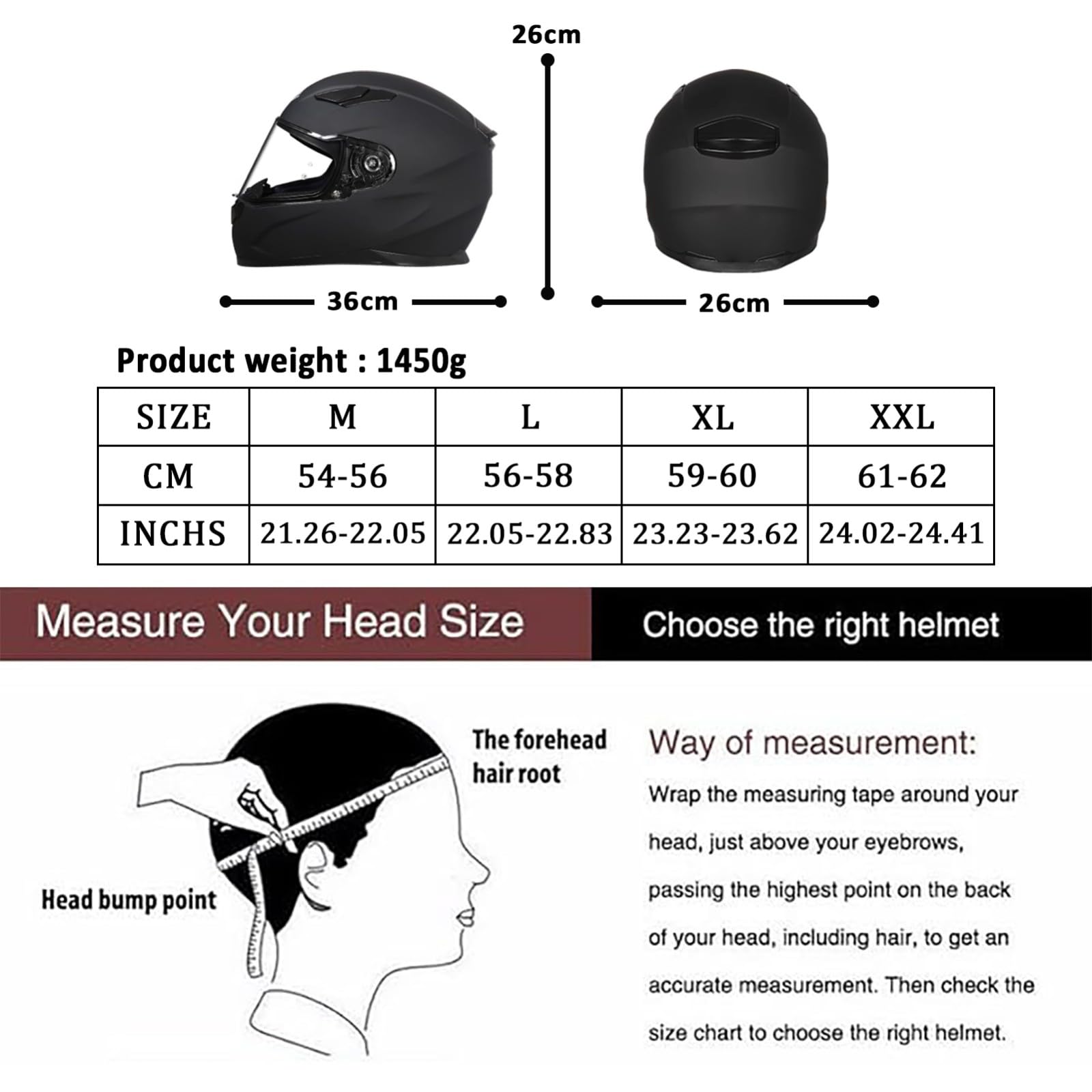 Integralny Kask Motocyklowy, Kask Motocrossowy Z Wizjerem Słonecznym Dla Mężczyzn I Kobiet, Homologowany Kask Skuter ECE 22.06, Integralny Kask Ochronny Przeciwuderzeniowy