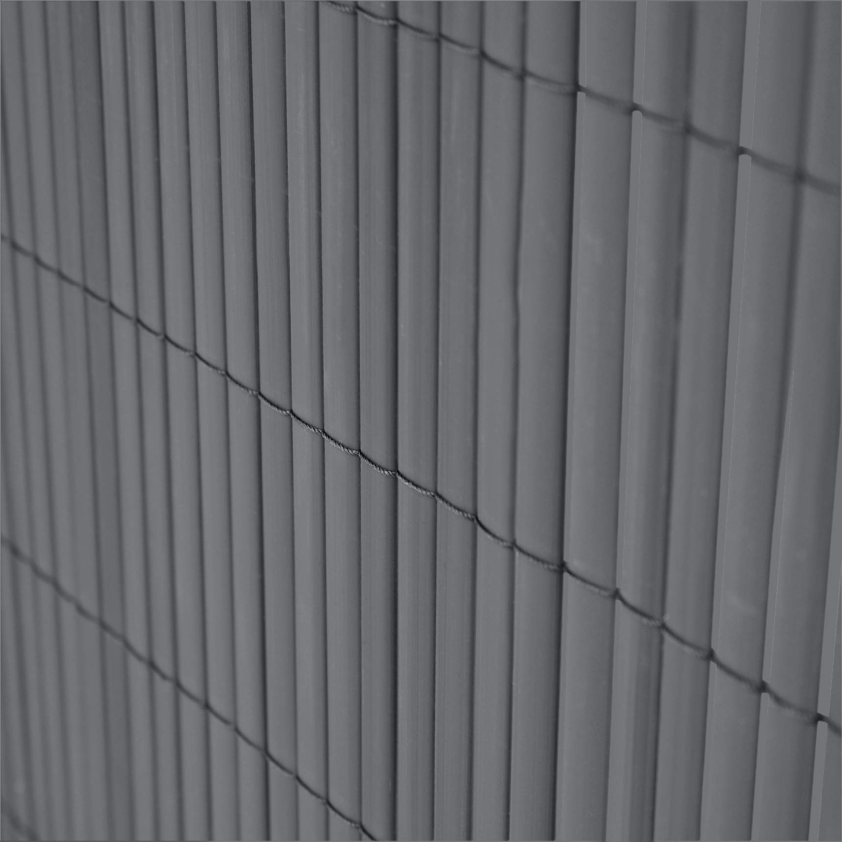 Frangivista Per Balcone Ribelli | PVC Antracite | 3m X 100cm | Facile Montaggio