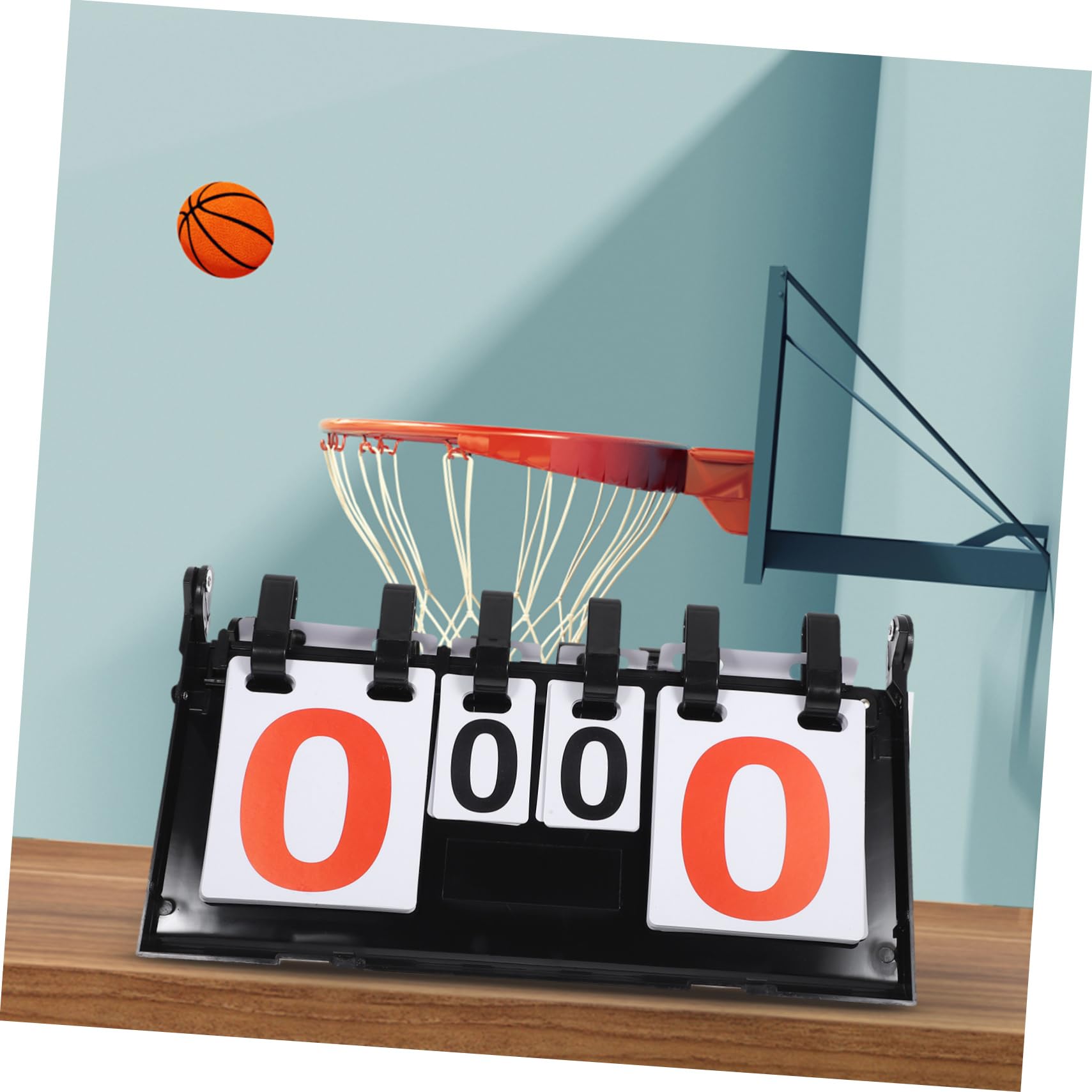 HANABASS Flipping Score Counter Board Multi-Sport Scorekeeper for Basketball Baseball Volleyball Design Easy to Use Numbers for Games