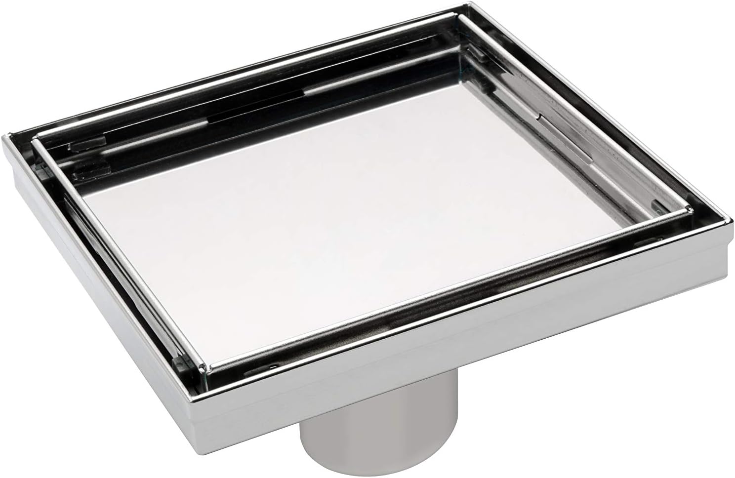 PF WaterWorks PF3015-ORB Innova 36” Offset Pattern Designer Linear Drain, Oil Rubbed Bronze