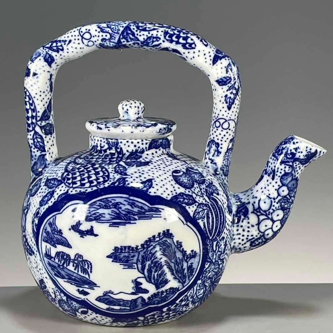 竹内靖之 師：山本陶秀 伊部手 黒 窯変急須 最上作品竹内靖之師：山本