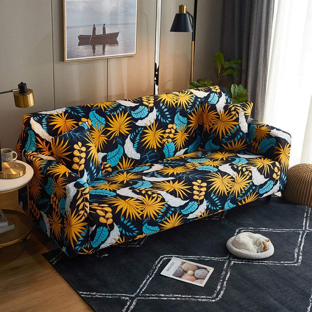 Couch Cover for Dogs Cat Pet 3 Seater,Slipcover Floral Sofa Covers Four Seasons for Living Room,Sofa Protector Elastic C (G 4 Seater 235 300cm(1pcs)) (A 1 Seater 90 140cm(1pcs))