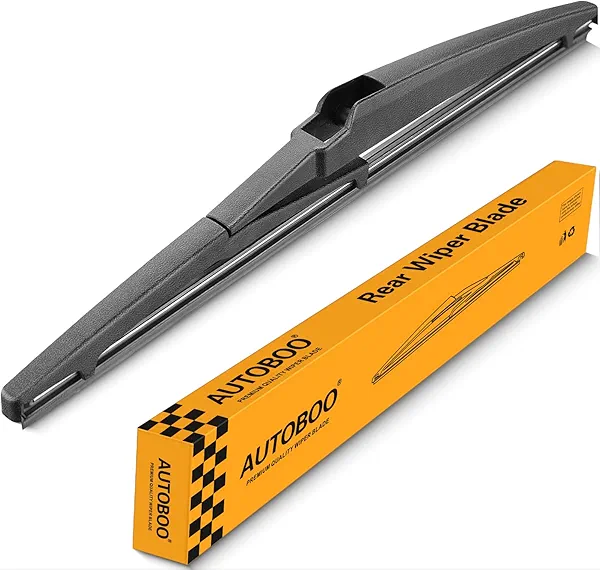 AUTOBOO 12 Inch Rear Wiper Blade Replacement for Toyota Rav4 2001-2023 Highlander 2001-2019 Sienna 2021-2024 Dodge journey Durango 2008-2022 Scinon XA Mazda 5 6 -OE BACK Wiper Blade 12" (Pack of 1)