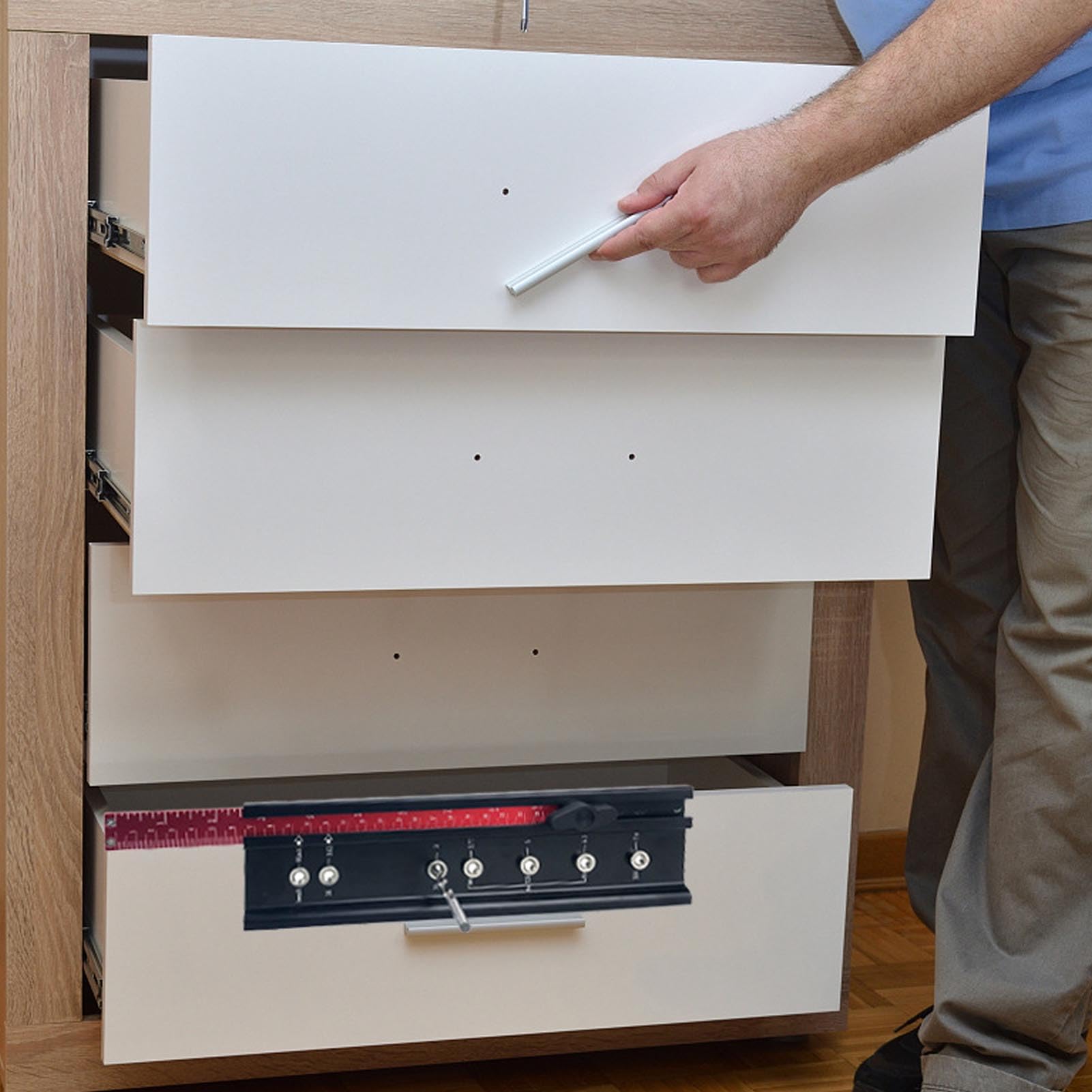 Door Template How To Install Knobs With A Template {a