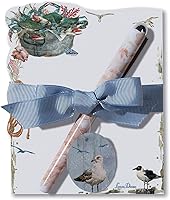 Vista 3 de Lissom Design Espejo compacto - Espejo cosmético de mano con aumento, 3.5 x 2.63 pulgadas, Bayside