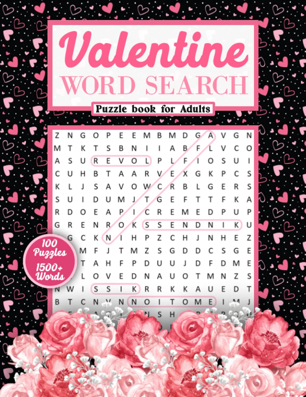 Valentine Word Search For Adults: Love and Romance Wordsearch Puzzle Book For Adults & Teens, Valentine's Day Word Search Large Print