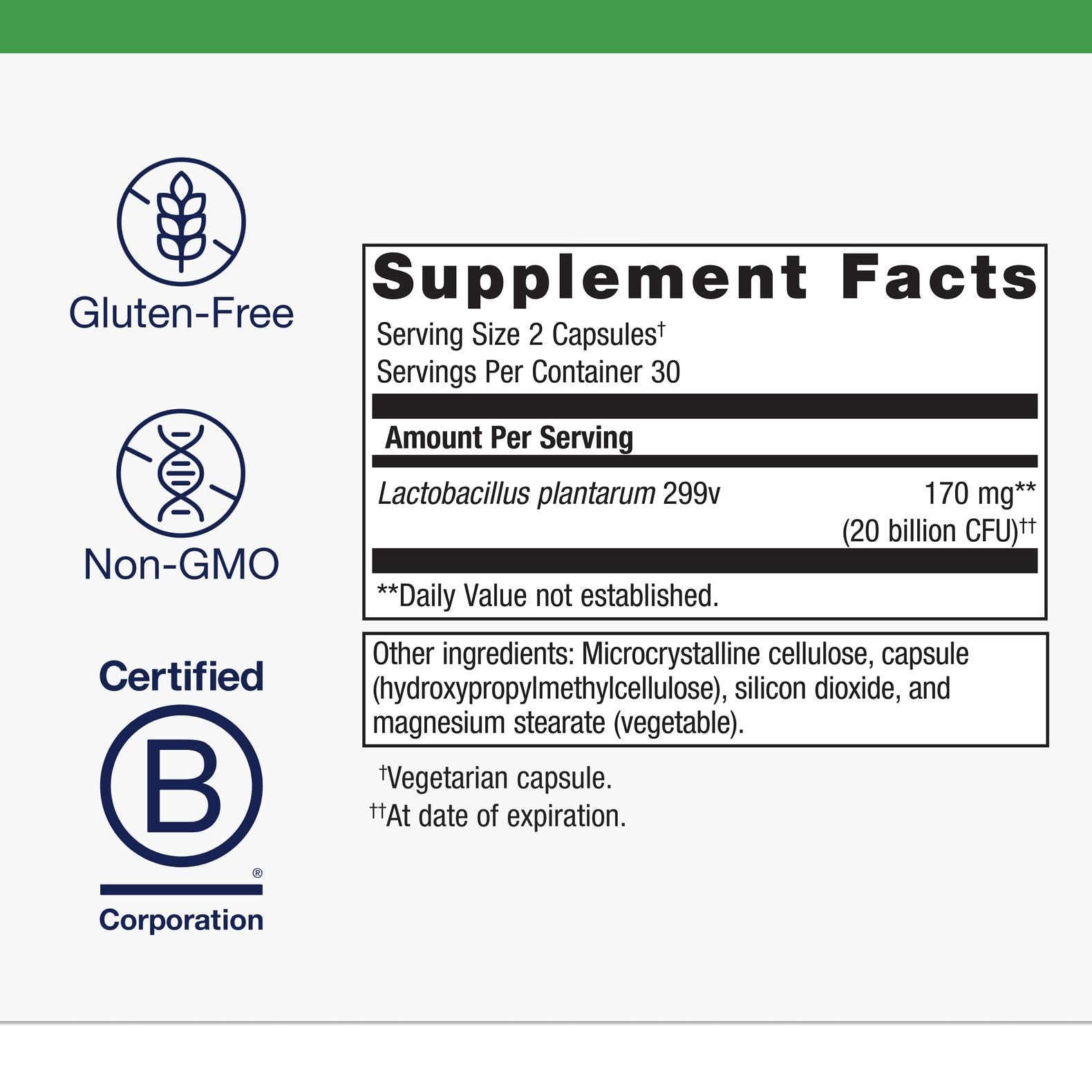 Metagenics UltraFlora Intensive Care Probiotic, 20 Billion CFU, 60 Caps — Amazon image 4